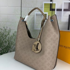 Louis Vuitton Carmel Hobo Bag 'Mouse Grey'