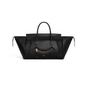 CELINE MEDIUM SMILING NEW LUGGAGE IN SUPPLE SHINY LAMBSKIN(HIGH-END GRADE)