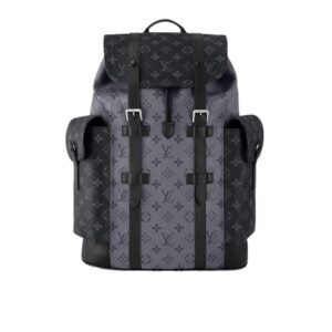 Louis Vuitton Christopher MM Monogram Eclipse Black And Grey 44Cm M45419