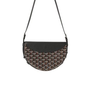 GOYARD HIRONDELLE BAG BLACK 24CM HIRONDPMLTY01CL01P