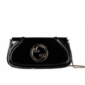 Gucci Blondie Continental Chain Wallet Black 29Cm 814952 AAEEY 1000