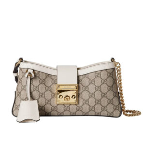 Gucci Padlock Small Shoulder Bag White 25Cm 811705 KHNKG 9761