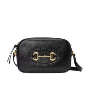 Gucci Horsebit 1955 Mini Shoulder Bag Black 18Cm ‎760196 1AAQD 1000