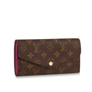 Louis Vuitton Sarah Wallet Fuchsia Pink 19Cm M62234