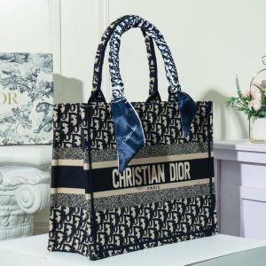 Dior Book Tote Blue