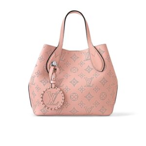 Louis Vuitton Blossom Mahina Leather Bag Pink 21Cm M23196