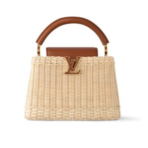 Louis Vuitton Capucines BB Tan Brown 26Cm M11617