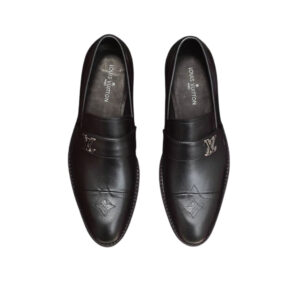 Louis Vuitton Men Loafers Black