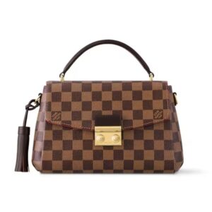 Louis Vuitton Damier Ebene Croisette 25Cm N53000