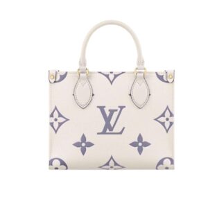 Louis Vuitton Onthego PM Dove White 25Cm