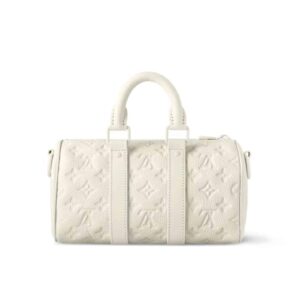 Louis Vuitton Keepall Bandoulière 25 Bag Cream 25Cm M24434