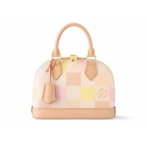 Louis Vuitton Alma BB Damier Canvas Peach 20Cm N40516