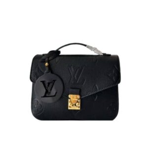 Louis Vuitton Pochette Métis With Black Tag Black 25Cm