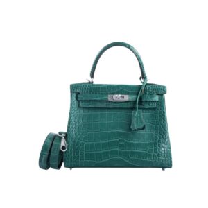 Hermès Kelly 25 Alligator Vert Emerald 25Cm