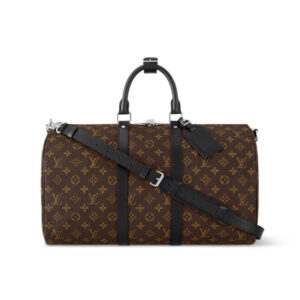 Louis Vuitton Keepall Bandouliere 45 Monogram Macassar Canvas 45cm LV M56711