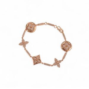 Louis Vuitton Blossom BB Diamond Bracelet In Pink Gold