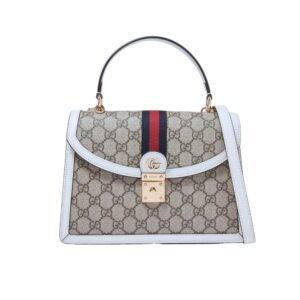 Gucci Ophidia Small Jumbo GG Bag White 25Cm 651055 96IWX 9794