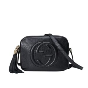 Gucci Soho Small Disco Bag Black 21Cm 308364 A7M0G 1000