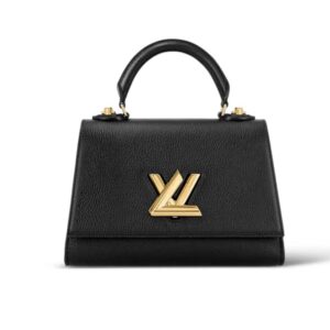 Louis Vuitton Twist One Handle PM Bag Black 25Cm M57093
